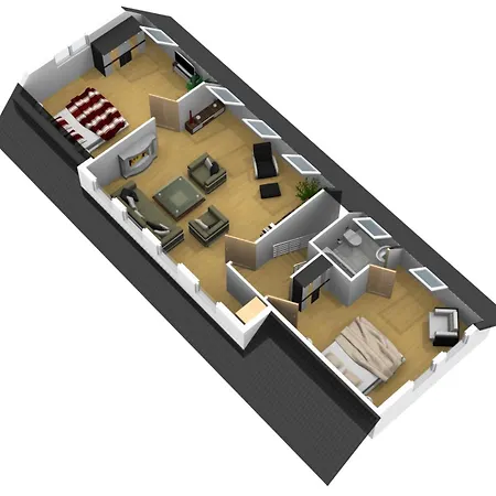 Apartment Grosse 4 Sterne Beim Boddenstrand Sundhagen-Niederhof